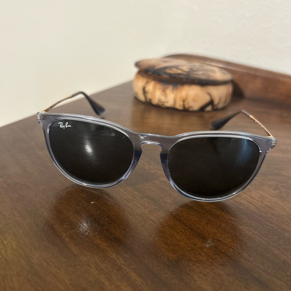 Ray-Ban Ready for new prescription transparent light blue sunglasses